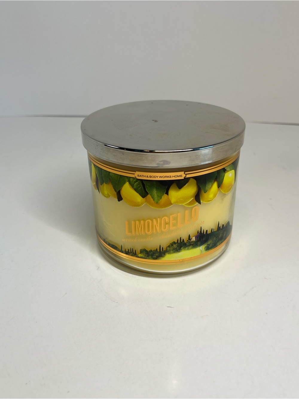 NEW Bath & Body Works Limoncello Scented 3-Wick Candle 14.5oz Large Home